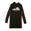 Ellesse Women's Hoodie Dress Black In Black
