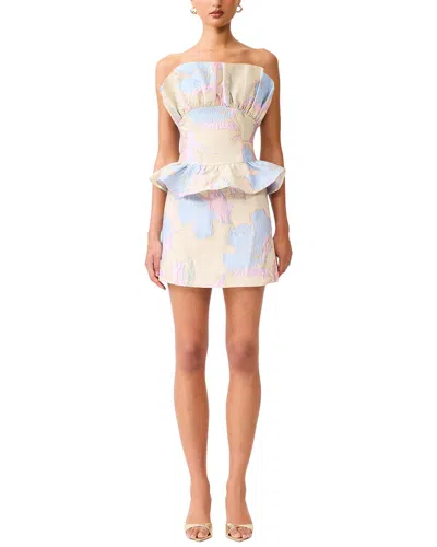 Elliatt 2pc Marlene Ruffle Top And Skirt Set In Pattern
