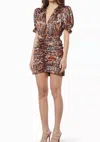 Elliatt Adamite Mini Dress In Multicoloured In Multi