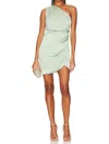 Elliatt Adelite Mini Dress In Sage In Green