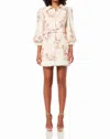 Elliatt Agency Mini Dress In Pink Multi In Pink