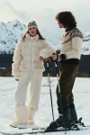 Elliatt Aisling Faux-fur Jacket In White