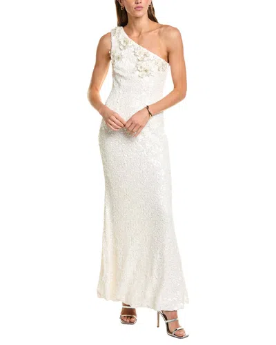 Elliatt Alessia One Shoulder Gown In White