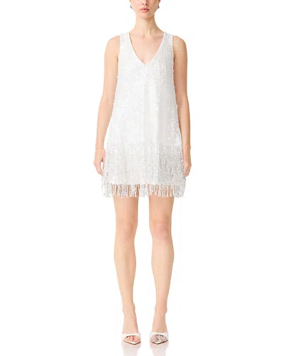 Elliatt Alessia Shift Mini Dress In White