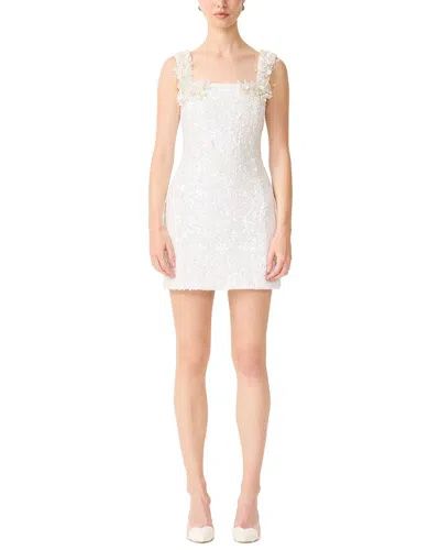 Elliatt Alessia Square Neck Mini Dress In White
