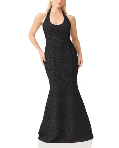 Elliatt Alexandra Halter Neck Gown In Multi