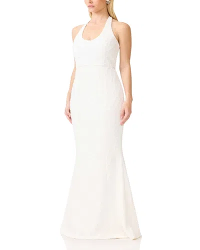 Elliatt Alexandra Halter Neck Gown In White