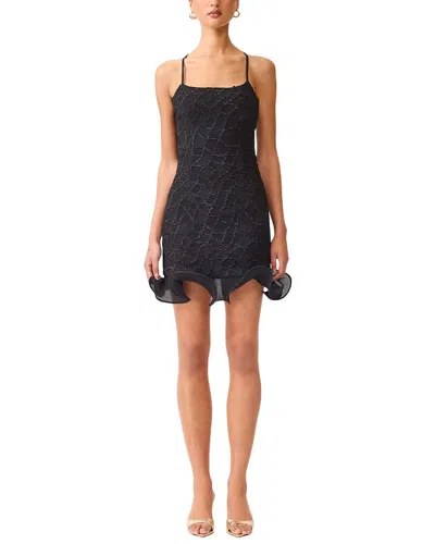 Elliatt Alexandra Strap Mini Dress In Black