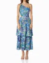 Elliatt Annabelle Midi Dress In Multi In Multi