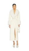 Elliatt Aria Coat In White