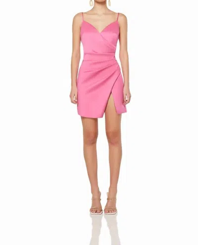 Elliatt Artistry Mini Dress In Fuchsia In Pink