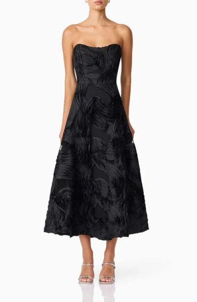 Elliatt Asher Sleeveless Cocktail Dress In Black