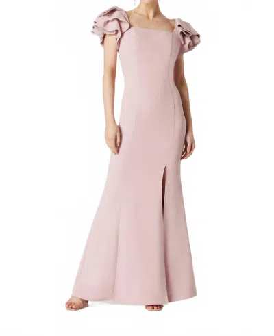 Elliatt Astronomy Maxi Dress In Blush In Pink