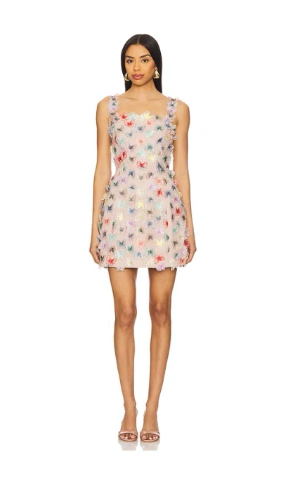 Elliatt Aviva Mini Dress In Blush