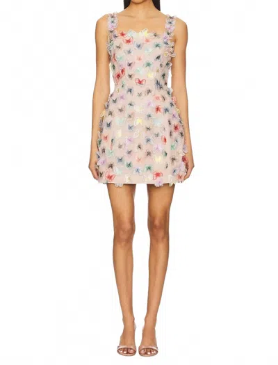 ELLIATT AVIVA MINI DRESS IN PINK MULTI