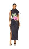 Elliatt Azelie Gown In Black