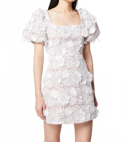 Elliatt Balearic Dress In Ivory In White