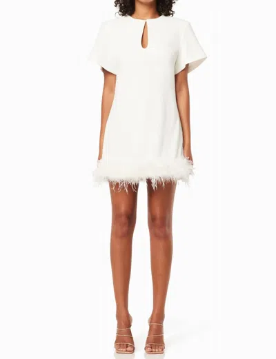 Elliatt Beatrix Mini Dress In Ivory In Multi