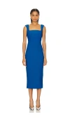 Elliatt Birch Corset Cocktail Dress In Cobalt Blue In 深蓝色