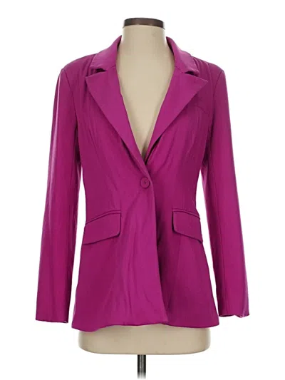 Pre-owned Elliatt Blazer Jacket In Purple
