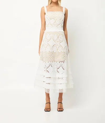 Elliatt Boracay Dress In White