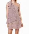 Elliatt Briar Dress In Musk Pink In Multi