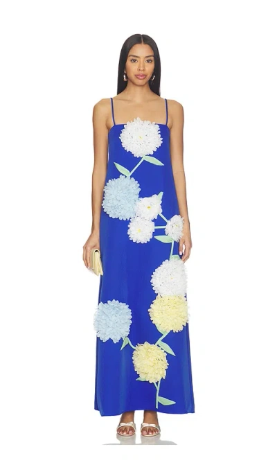 Elliatt Buttercup Maxi Dress In Blue