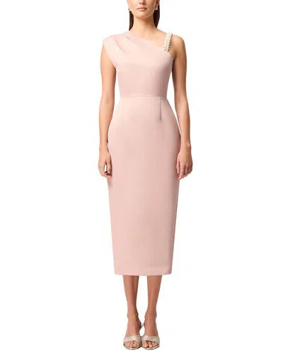 Elliatt Camile Midi Dress In Tan