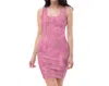 Elliatt Camo Dress In Pink In Pink
