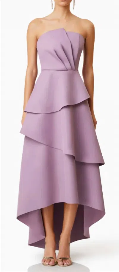 Elliatt Caroline Maxi Dress In Mauve In Purple