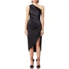 Elliatt Cassini One-shoulder Dress In Black