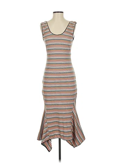 Pre-owned Elliatt Casual Dress In Brown