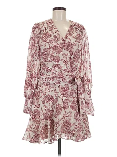 Pre-owned Elliatt Casual Dress In Burgundy