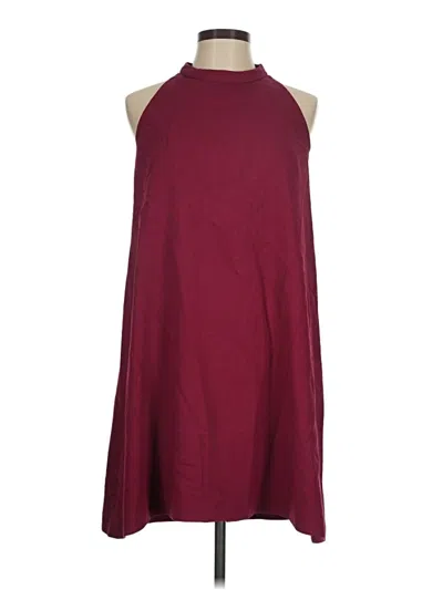 Pre-owned Elliatt Casual Dress In Burgundy