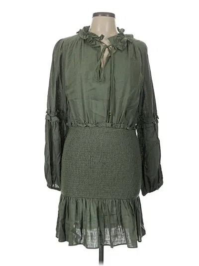 Pre-owned Elliatt Casual Dress In Green