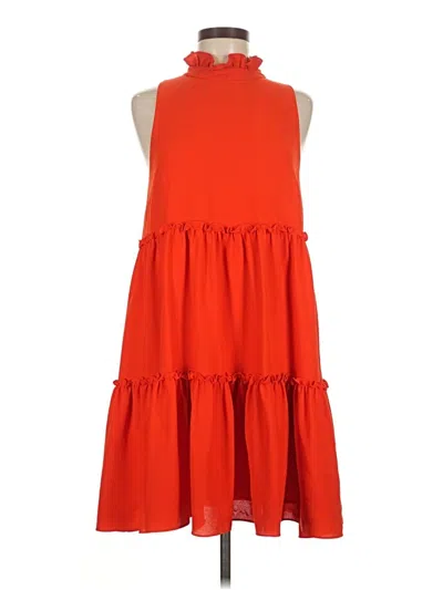 Pre-owned Elliatt Casual Dress In Orange