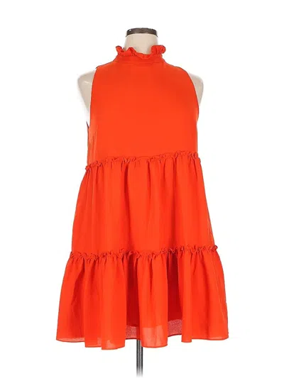 Pre-owned Elliatt Casual Dress In Orange