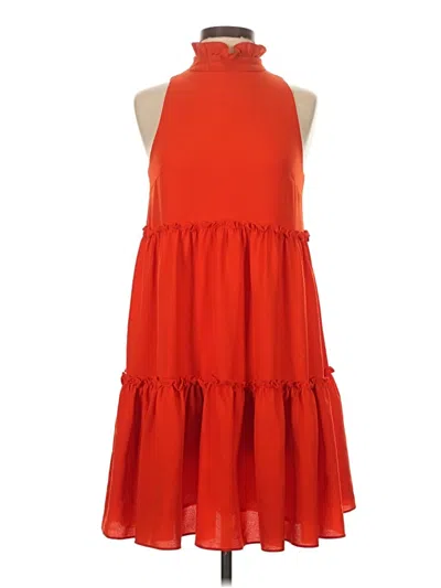 Pre-owned Elliatt Casual Dress In Orange