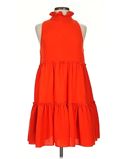 Pre-owned Elliatt Casual Dress In Orange