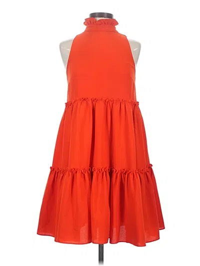 Pre-owned Elliatt Casual Dress In Orange