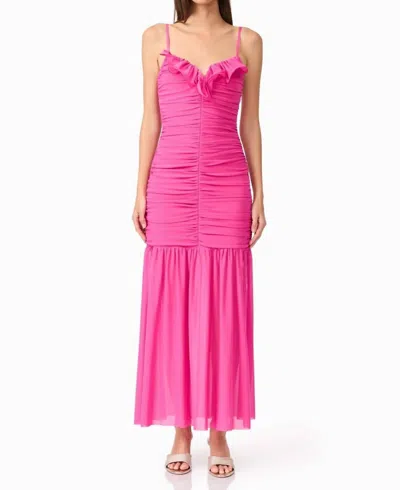 Elliatt Celina Sweetheart Maxi Dress In Pink