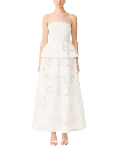 Elliatt Celine Strapless Maxi Dress In White