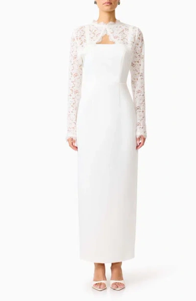 Elliatt Ciana Lace Bolero In White