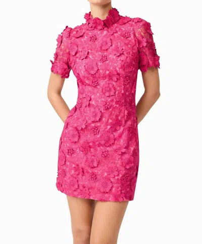 Elliatt Claudia Mini Dress In Fuchsia In Pink