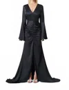 Elliatt Clementine Maxi Gown In Black In Black