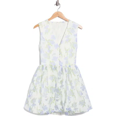 Elliatt Cleo Bubble Minidress In White