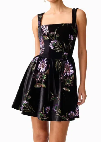 Elliatt Clio Mini Dress In Black