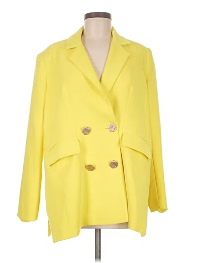 Pre-owned Elliatt Coat In Yellow