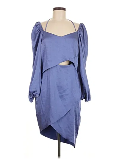 Pre-owned Elliatt Cocktail Dress In Blue