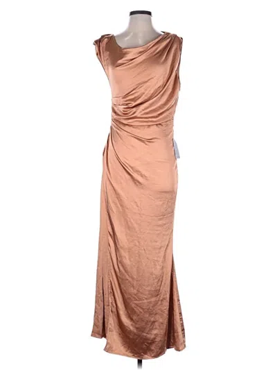 Pre-owned Elliatt Cocktail Dress In Brown